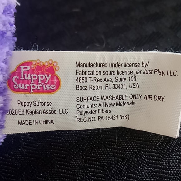 Purple Puppy Surprise her name is Tessa - Picture 6 of 7